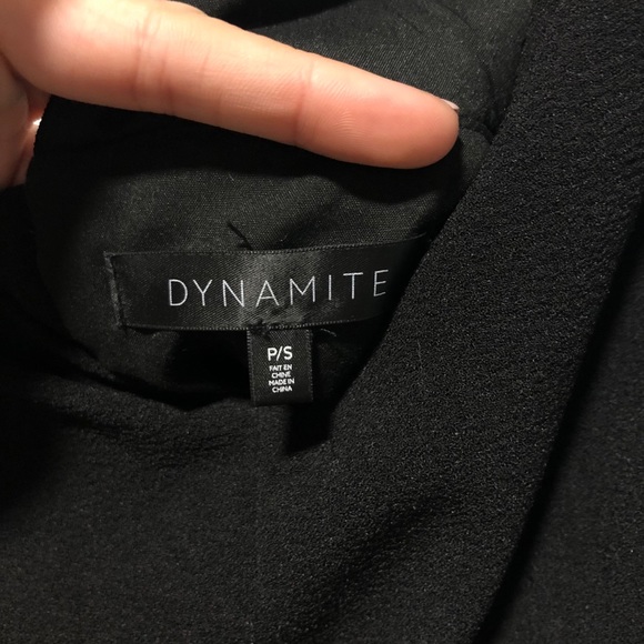 Dynamite Black jumpsuit - Picture 3 of 4